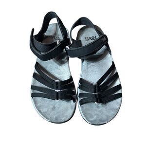 Teva womens elzada sandal web 7 black outdoor gorpcore granola girl